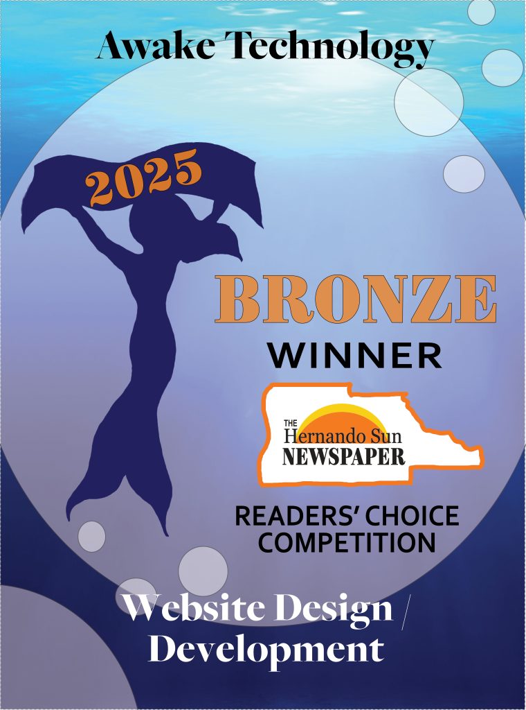 Bronze Winner - 2025 Hernando Sun Reader's Choice Award